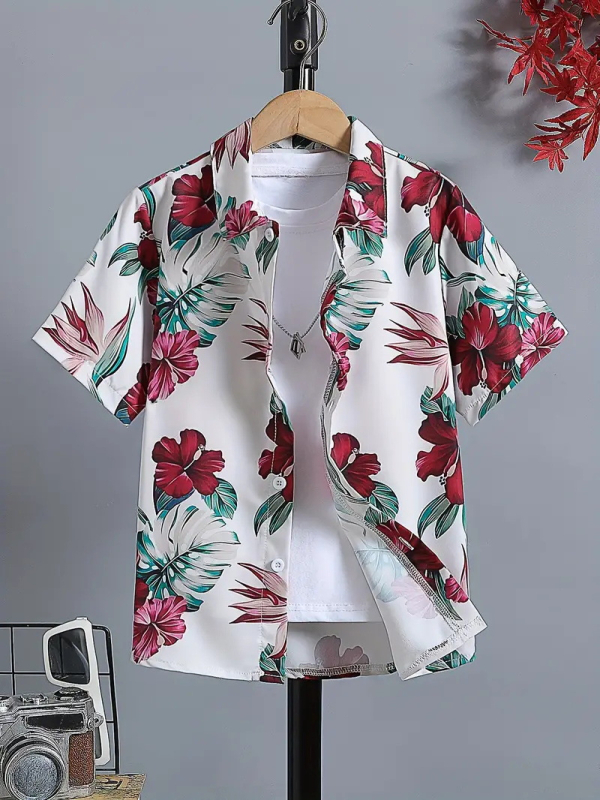 Kevad- ja sügisene naiste laste rõivad, lühikeste varrukatega beebisärk, lääne stiilis laste isiksuse trendikas Hongkongi stiilis Korea ebakorrapärane topp RG01