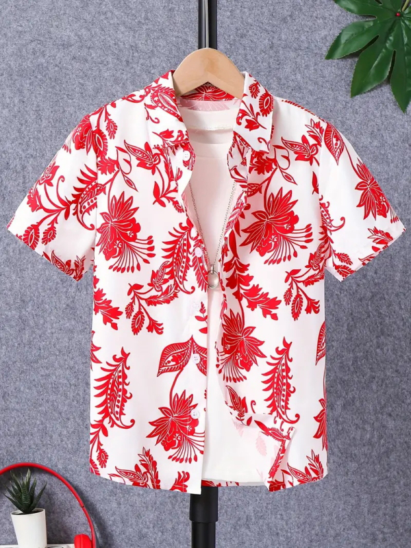 Kevad- ja sügisene naiste laste rõivad, lühikeste varrukatega beebisärk, lääne stiilis laste isiksuse trendikas Hongkongi stiilis Korea ebakorrapärane topp RG01