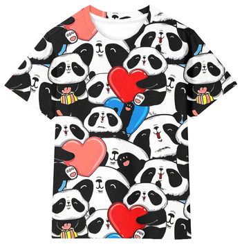 Modes pavasara jaunā modes zīmola pāru kleitas ar personalizētu vīriešu un sieviešu 3D drukas termiskās pārneses T-kreklu matiem