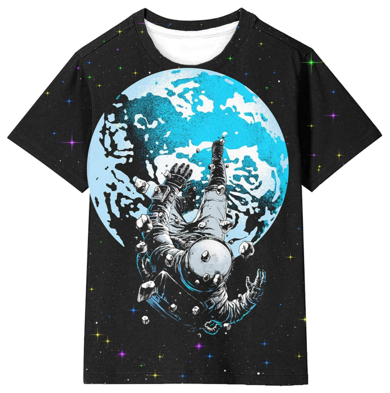 Mood Kevadine Uue Moebrändi Paarikleidid Isikupärastatud Meeste ja Naiste 3D-printimisega Termoülekandega T-särk Juuste jaoks