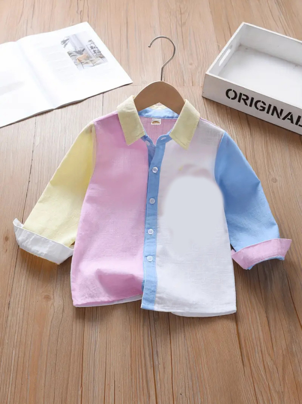 Tüdrukute särk kevad ja sügis 2024 uus laste sügispluus väike särk moodne tüdrukute õhuke särk