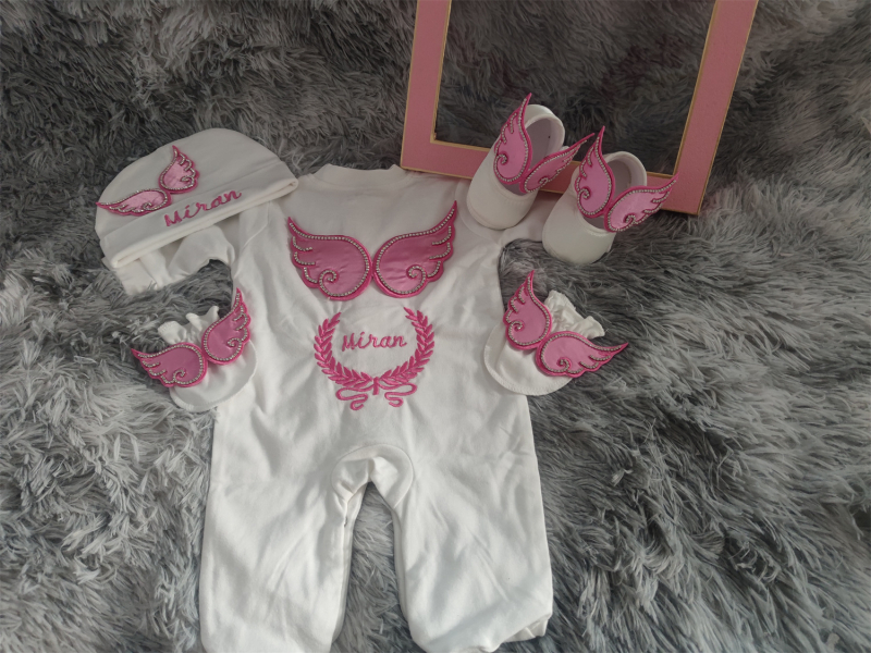 Cutie cadou pentru bebeluși, costum de haine, haine personalizate pentru nou-născuți, cadou de naștere cu lună plină, cadou de întâlnire pentru nou-născuți