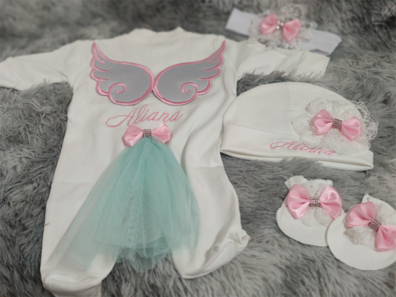 Cutie cadou pentru bebeluși, costum de haine, haine personalizate pentru nou-născuți, cadou de naștere cu lună plină, cadou de întâlnire pentru nou-născuți