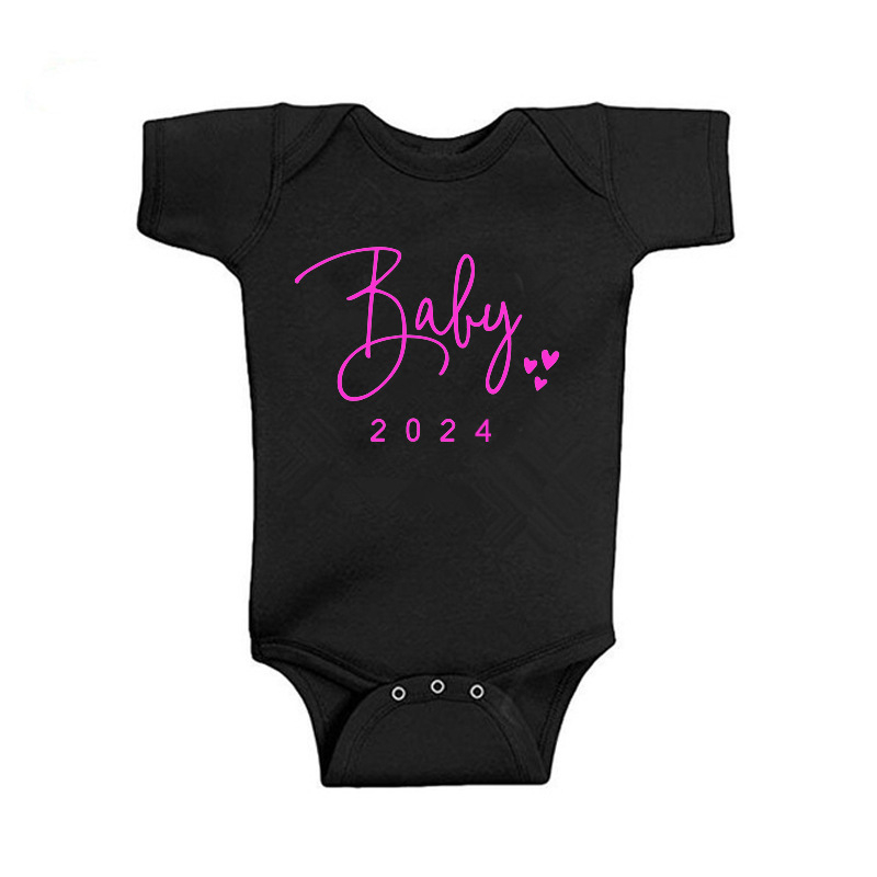 Salopă triunghiulară din bumbac pur, harem, pentru bebeluși, Aliexpress, livrare de vară pentru bebeluși 2024, imprimare cu litere