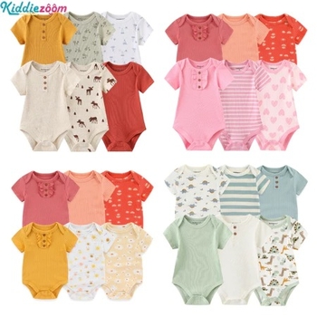 Vastsündinu soonikkoes kootud beebiriided, täispuuvillast lühikeste varrukatega kolmnurkne body, puhas puuvillamaterjal