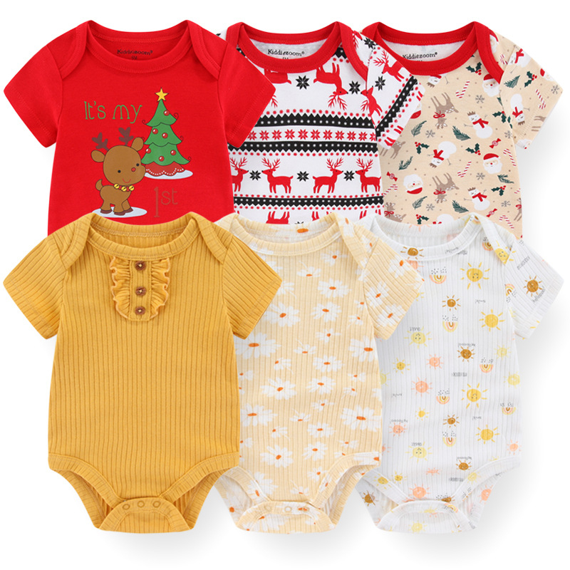 Vastsündinu soonikkoes kootud beebiriided, täispuuvillast lühikeste varrukatega kolmnurkne body, puhas puuvillamaterjal