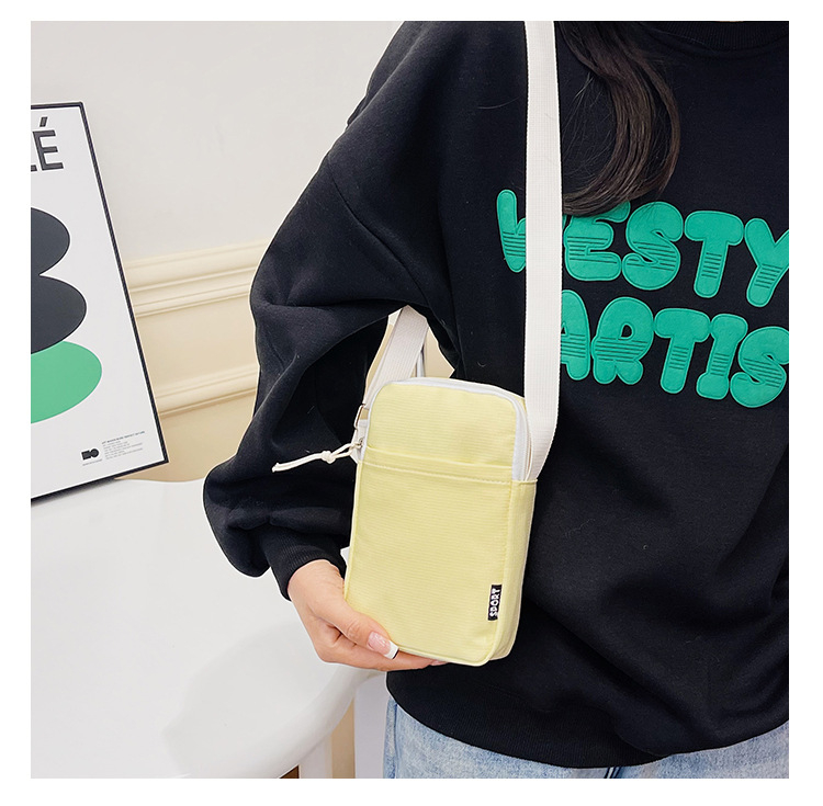 Naujas didelio ekrano madingas mobiliojo telefono krepšys mamai, skirtas mobiliojo telefono audinio krepšiui, vertikaliai nešiojamas monetų piniginės krepšys per petį