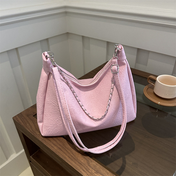 Aukštos klasės moteriškas rankinukas, 2024 m. pavasario ir vasaros mados rankinukas per petį, tarpvalstybinė užsienio prekybos rankinė per priemiestinį grandininį krepšį