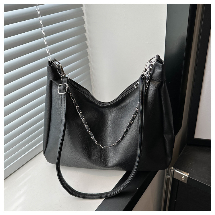 Aukštos klasės moteriškas rankinukas, 2024 m. pavasario ir vasaros mados rankinukas per petį, tarpvalstybinė užsienio prekybos rankinė per priemiestinį grandininį krepšį