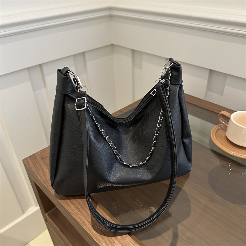 Aukštos klasės moteriškas rankinukas, 2024 m. pavasario ir vasaros mados rankinukas per petį, tarpvalstybinė užsienio prekybos rankinė per priemiestinį grandininį krepšį