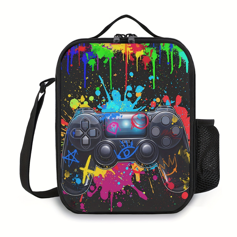 Tarpvalstybinė užsienio prekyba vaikams, animacinių filmukų pietų krepšys, didelės talpos pietų dėžutė, pietų krepšys, sustorintas aliuminio folijos nešiojamas izoliacinis krepšys