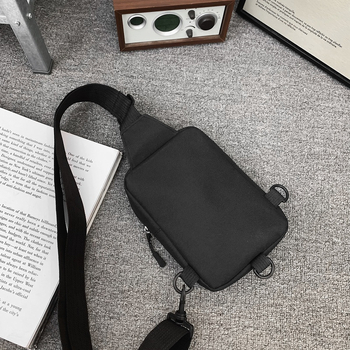 Poiste väike kott, trendikas bränd, universaalne, ühe õlaga mündikott, väike rinnakott, Instagram, trendikas väike kott, spordi vabaaja õlakott