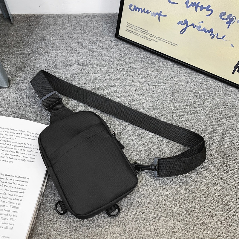 Poiste väike kott, trendikas bränd, universaalne, ühe õlaga mündikott, väike rinnakott, Instagram, trendikas väike kott, spordi vabaaja õlakott