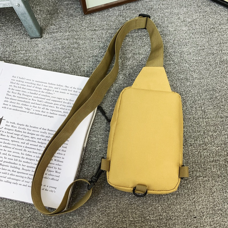 Poiste väike kott, trendikas bränd, universaalne, ühe õlaga mündikott, väike rinnakott, Instagram, trendikas väike kott, spordi vabaaja õlakott