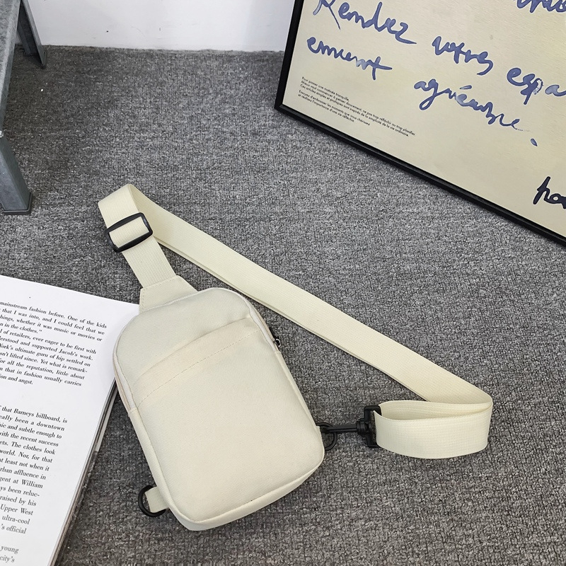 Poiste väike kott, trendikas bränd, universaalne, ühe õlaga mündikott, väike rinnakott, Instagram, trendikas väike kott, spordi vabaaja õlakott