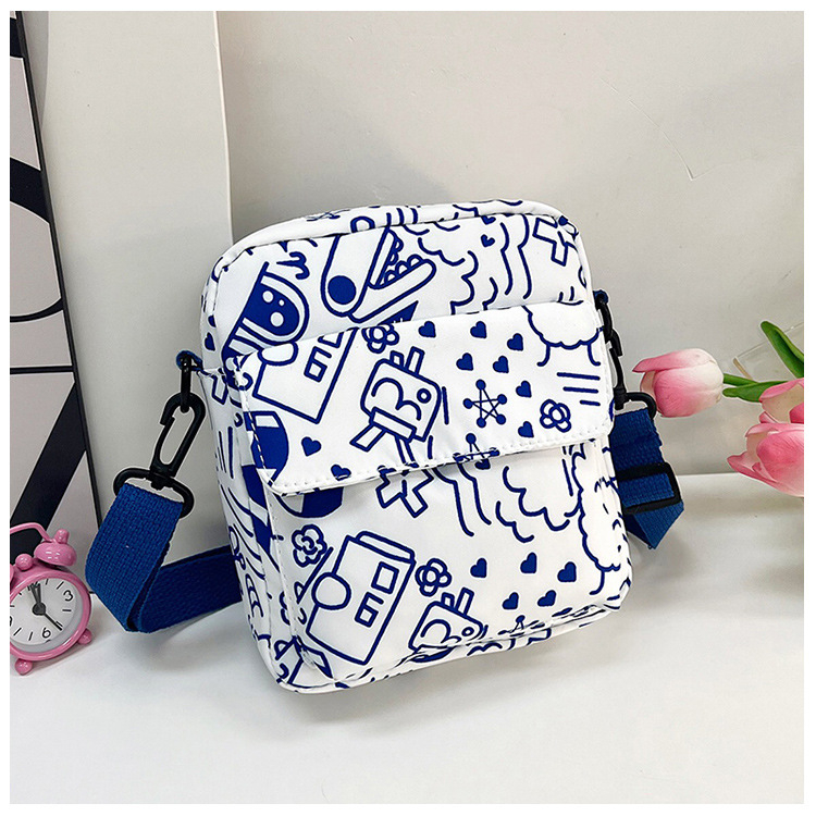 Jauna mobilā tālruņa soma, plecu soma, modes krāsa, vienkārša audekla soma, vertikāla mīlestība, sieviešu soma, plecu atslēgas maciņš, monētu maciņš