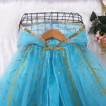 Jauns Aisha Princess apmetnis, virsdrēbes, meiteņu šalle, bērnu svētku apmetnis, rietumu stila veste, noliktavā vairumtirdzniecībā