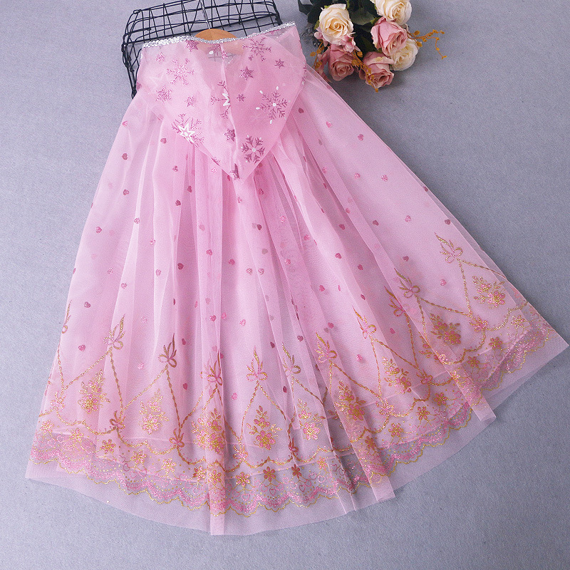 Jauns Aisha Princess apmetnis, virsdrēbes, meiteņu šalle, bērnu svētku apmetnis, rietumu stila veste, noliktavā vairumtirdzniecībā