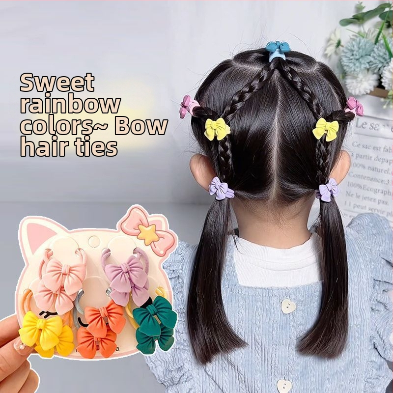 Tüdrukute ohutu pehme liimiga lillepea nöör, armas armas lill, lill ei tee haiget juuksenöör, beebi lipsu juukserõngas