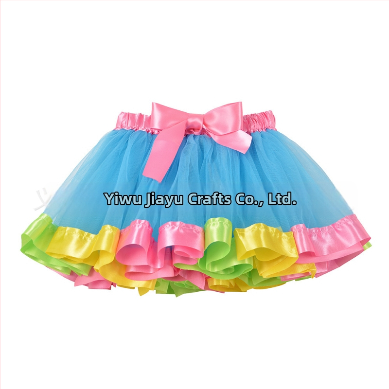 Amazon Eiropas un Amerikas varavīksnes svārki, sieta tutu svārki, bērnu deju svārki, meiteņu svārki, pontona svārki