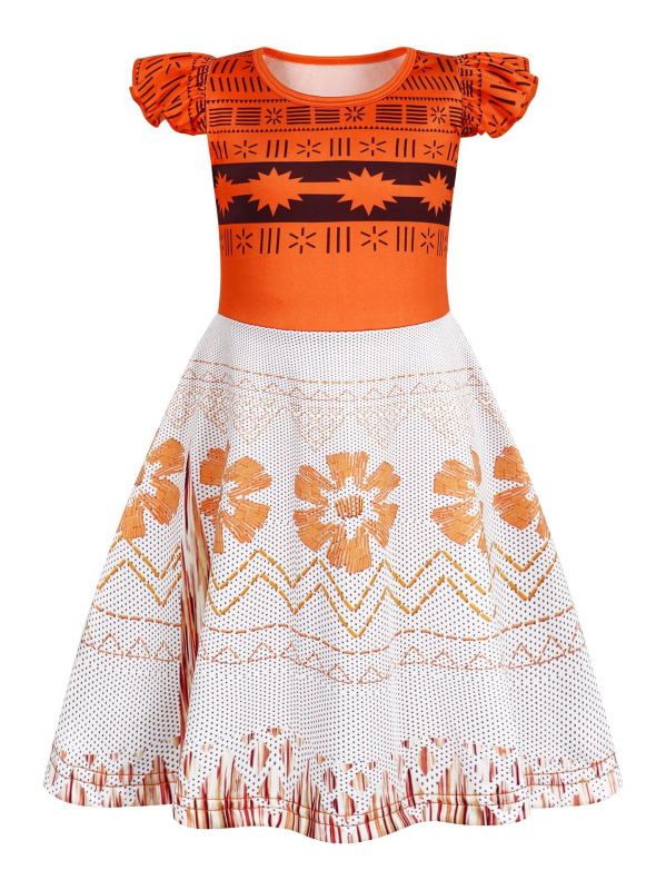 Piiriülesed tüdrukute seelikud 3-6-aastastele laste kleidid öösärgid printsess Elsa seeria halloweeni kostüümid laste rõivakollektsioon