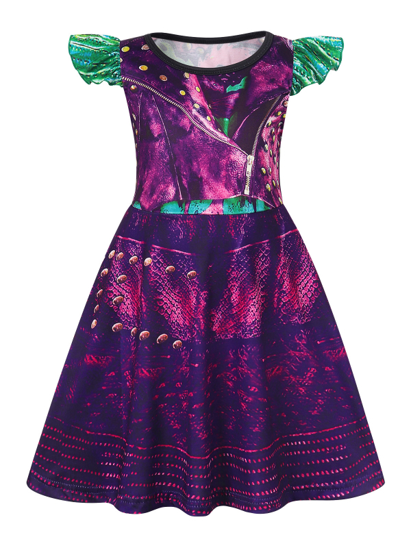 Piiriülesed tüdrukute seelikud 3-6-aastastele laste kleidid öösärgid printsess Elsa seeria halloweeni kostüümid laste rõivakollektsioon