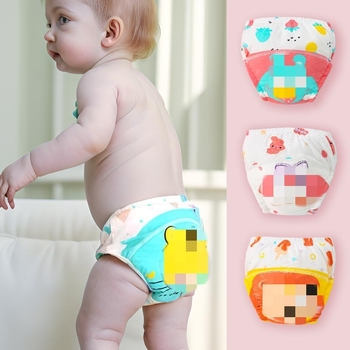 Kūdikių tualeto treniruočių kelnės Vasarinės kūdikių medvilninės sauskelnių maišelio vaikams, vyrams ir moterims A tipo sauskelnės