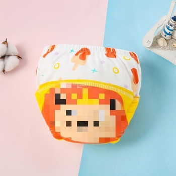 Kūdikių tualeto treniruočių kelnės Vasarinės kūdikių medvilninės sauskelnių maišelio vaikams, vyrams ir moterims A tipo sauskelnės