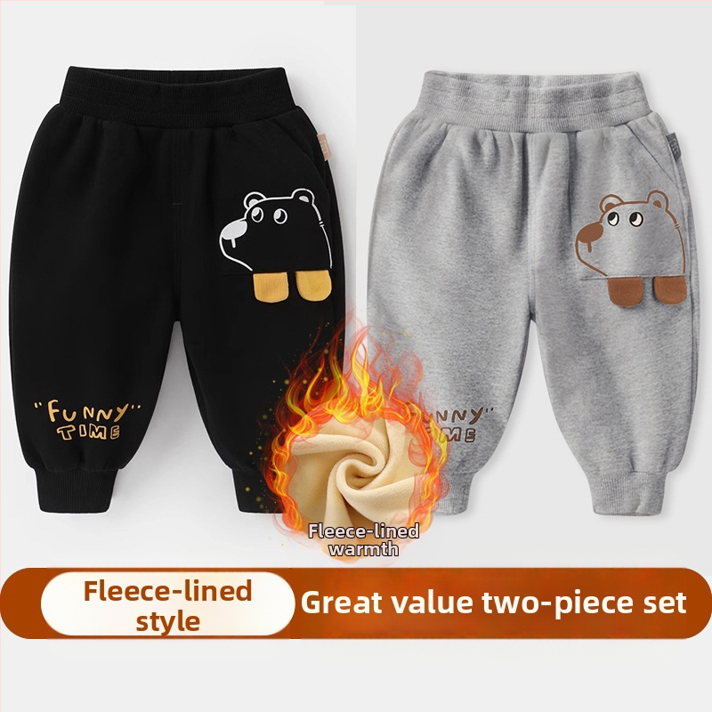 Hlače za dječake Proljetne i jesenske ležerne hlače s lampionom za bebe Proljetne i jesenske dječje duge hlače za dječake i djevojčice Gornja odjeća Proljetna moda