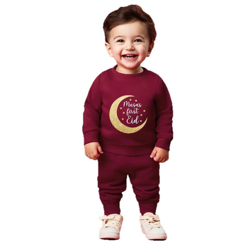 Παιδικό κοστούμι μικρού και μεσαίου μεγέθους για παιδιά με στρογγυλή λαιμόκοψη, παντελόνι με μακριά μανίκια, εκτύπωση, αγοράκι, διασυνοριακό, εξωτερικό εμπόριο, εκρηκτική πηγή θερμότητας, άμεση προμήθεια εργοστασίου