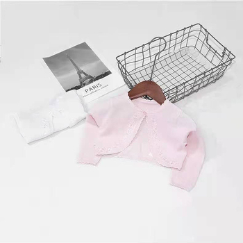 Korea versioon nööpidega naiste kootud kardiganist, armas ümara kaelusega kampsun, väike sall, õhukese kootud laste topp, hulgimüük