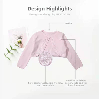 Korea versioon nööpidega naiste kootud kardiganist, armas ümara kaelusega kampsun, väike sall, õhukese kootud laste topp, hulgimüük