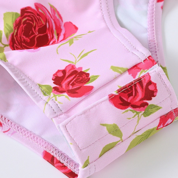 2024 Νέα Παιδικά Μαγιό Flower Harper με Μακρυμάνικα Αντηλιακά για Κορίτσια, Διασυνοριακά, Fresh-style