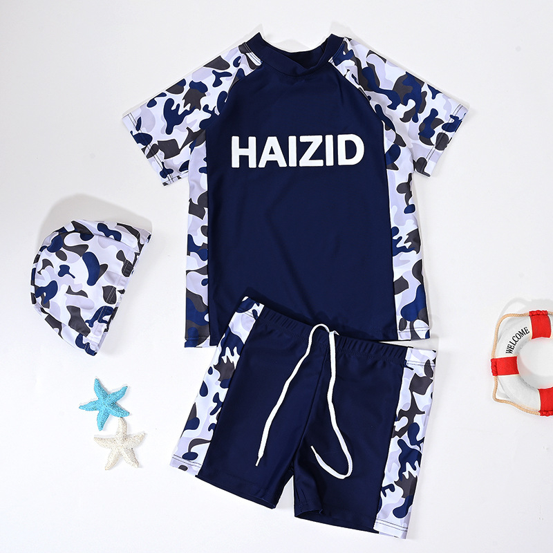 Costum de baie cu desene animate Shark, costum de baie pentru băieți, dintr-o bucată, costum de baie pentru plajă, izvoare termale, înot, copii, costum de baie en-gros