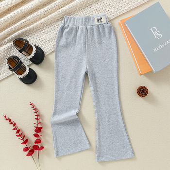 Tüdrukute laienevad püksid puhtast puuvillast ülerõivad kevad- ja sügisriided lastele naiste püksid beebide retuusid tüdrukute puhtast puuvillast püksid elastsed