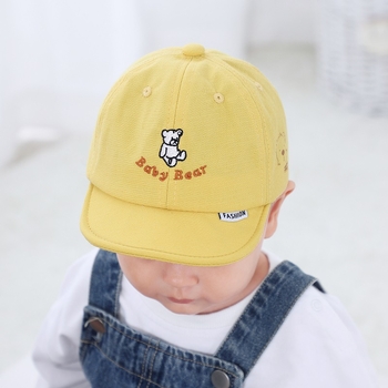 2023. aasta kevadine uus tikitud karupoiste ja tüdrukute vabaaja stiilis pehme äärega ühevärviline pesapallimüts beebi päikesemüts