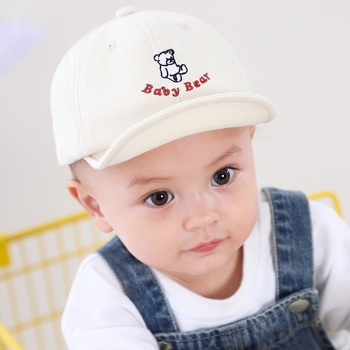 2023. aasta kevadine uus tikitud karupoiste ja tüdrukute vabaaja stiilis pehme äärega ühevärviline pesapallimüts beebi päikesemüts