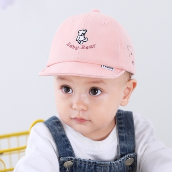 2023. aasta kevadine uus tikitud karupoiste ja tüdrukute vabaaja stiilis pehme äärega ühevärviline pesapallimüts beebi päikesemüts