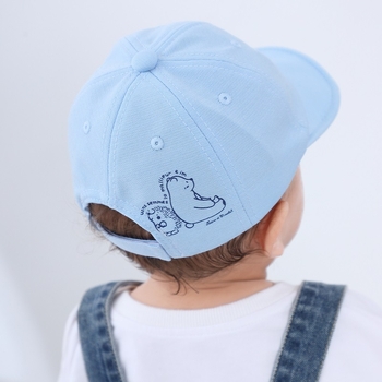 2023. aasta kevadine uus tikitud karupoiste ja tüdrukute vabaaja stiilis pehme äärega ühevärviline pesapallimüts beebi päikesemüts