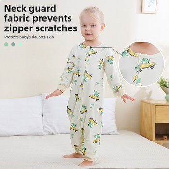 Παιδική πιτζάμα Michley από καθαρό βαμβάκι, παιδική υπνόσακος κατηγορίας a, ολόσωμη φόρμα με σχέδια, αναπνεύσιμη και άνετη το καλοκαίρι