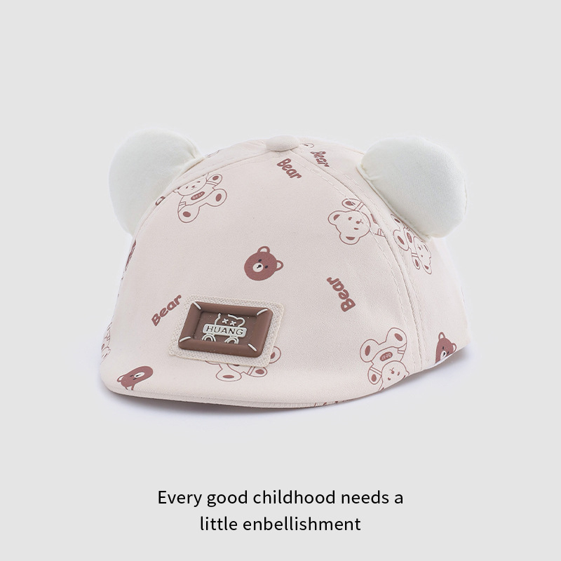 Kūdikių kepurė pavasariui ir rudeniui, nauja miela kūdikio kepurė priekinei daliai, super mielos beretės nuo saulės, madingos berniukams ir mergaitėms