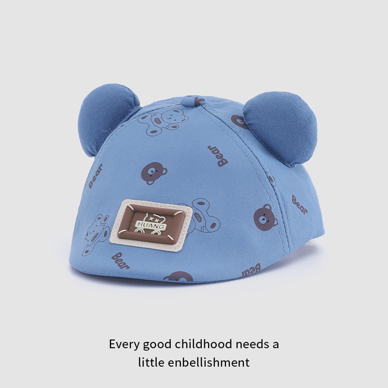 Kūdikių kepurė pavasariui ir rudeniui, nauja miela kūdikio kepurė priekinei daliai, super mielos beretės nuo saulės, madingos berniukams ir mergaitėms