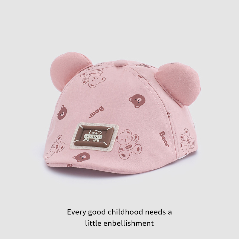 Kūdikių kepurė pavasariui ir rudeniui, nauja miela kūdikio kepurė priekinei daliai, super mielos beretės nuo saulės, madingos berniukams ir mergaitėms