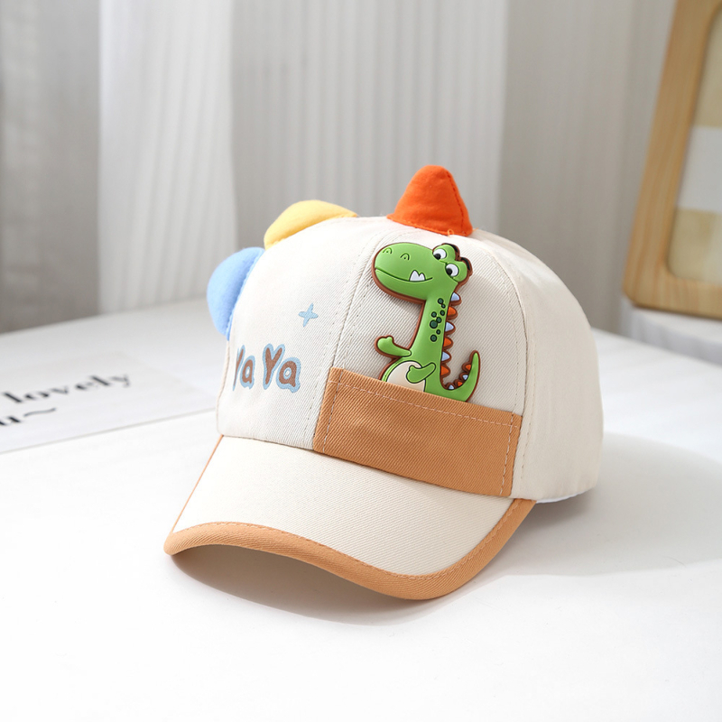 2025 m. pavasario nauja vaikiška beisbolo kepuraitė su skėčiu nuo saulės, medžiaginė kepurė 1-3 metų berniukams ir mergaitėms, išlenkta išilgai, didmeninė prekyba