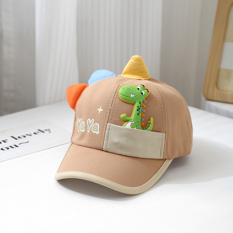2025 m. pavasario nauja vaikiška beisbolo kepuraitė su skėčiu nuo saulės, medžiaginė kepurė 1-3 metų berniukams ir mergaitėms, išlenkta išilgai, didmeninė prekyba