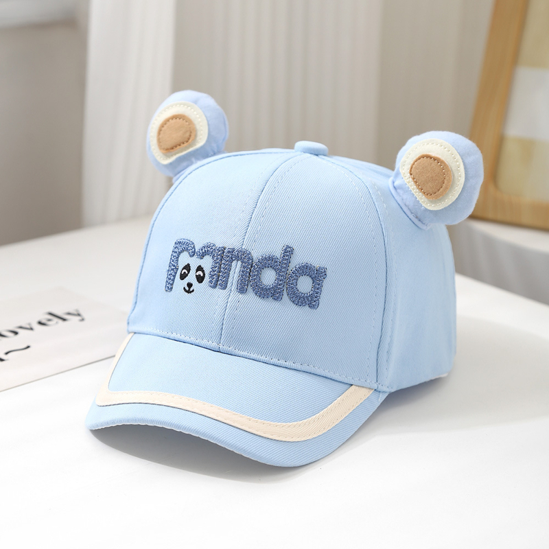 2025 m. pavasario nauja vaikiška beisbolo kepuraitė su skėčiu nuo saulės, medžiaginė kepurė 1-3 metų berniukams ir mergaitėms, išlenkta išilgai, didmeninė prekyba