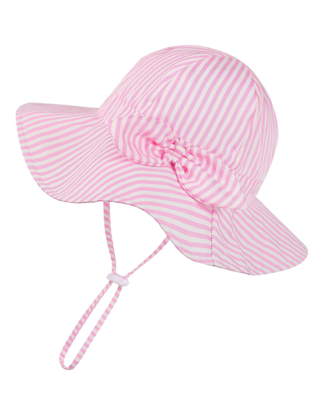 Piiriülene uus suvine laste kuueosaline vibuga päikesemüts tuulekindel päikesekaitsekreemiga kalurimüts beebimüts