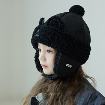 Sügise ja talve laste müts poistele Lei Feng müts plush soe müts tüdrukutele beebi paksendatud talvine kõrvakaitsemüts