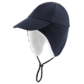 Gyermek téli sapka karimás, meleg karimájú, férfi és női sapka, vastagított nyakvédővel, meleg pulóver sapka, fülvédővel, gyapjúbéléssel ellátott, csúcsos sapka