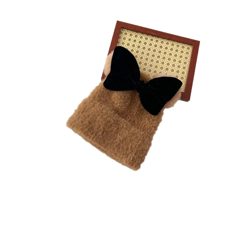 Lányka sapka őszi és téli gyermek halász sapka 2024 új lányka mosdós sapka nagy masni téli női kincs külföldi stílus